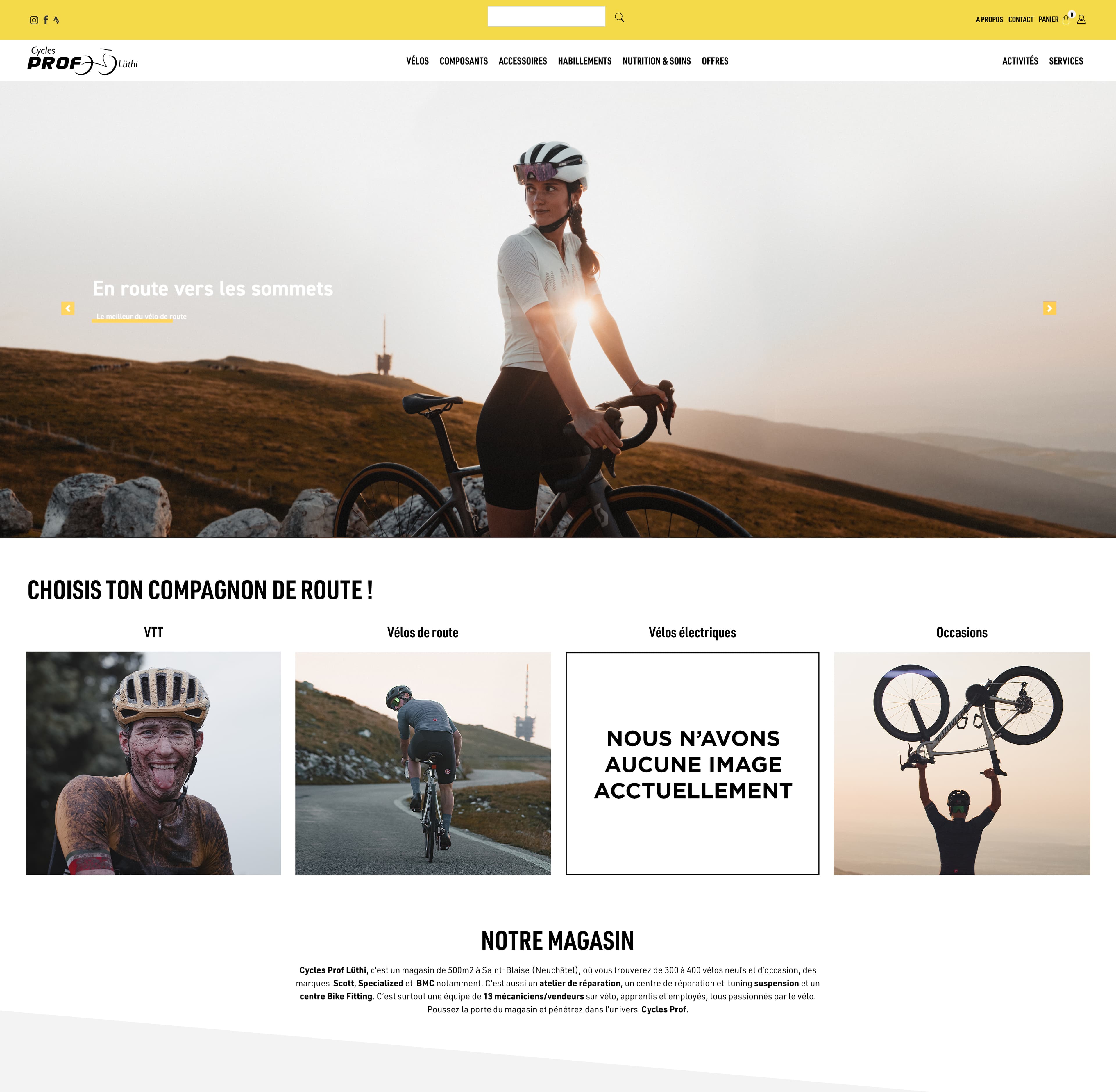 Cycles PROF Lüthi Sàrl
